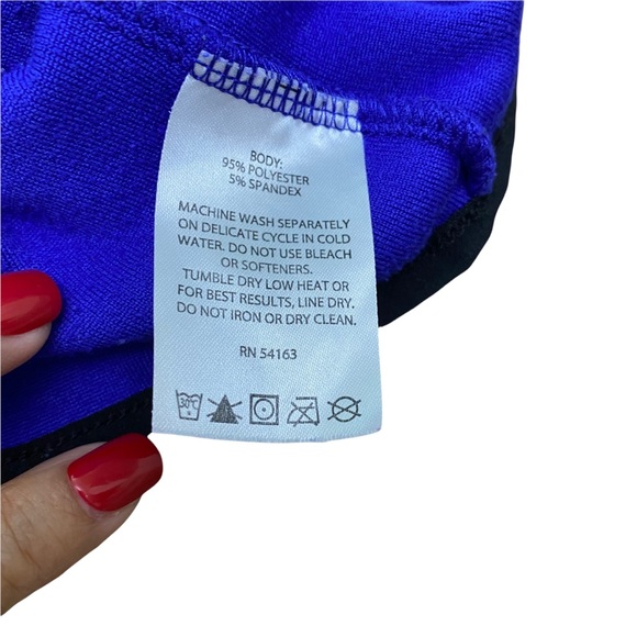 Calvin Klein Purple fleece Cute Warm vest zipped sleeveless jacket women Small - Picture 6 of 9